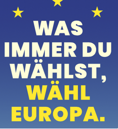 Logo Was immer Du wählst - wähl Europa