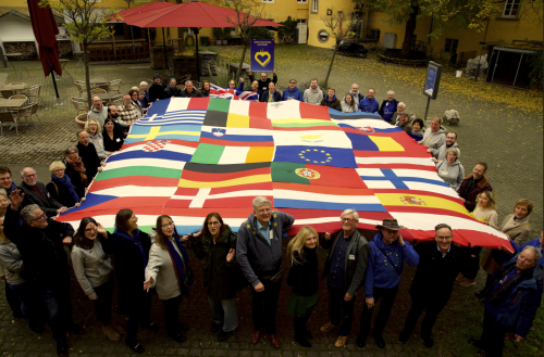 Bild vom Netzwerktreffen mit der All-in-One-Flag